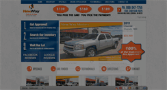 Desktop Screenshot of newwaymotors.net